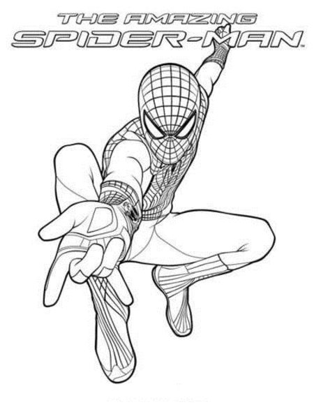 Раскраска: человек-паук (Супер герой) #78659 - Бесплатные раскраски для печати