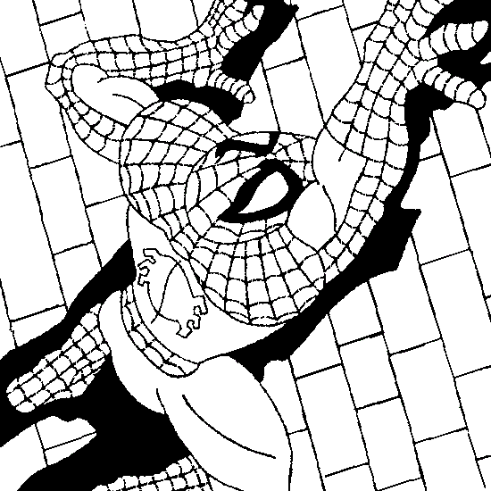 Раскраска: человек-паук (Супер герой) #78751 - Бесплатные раскраски для печати