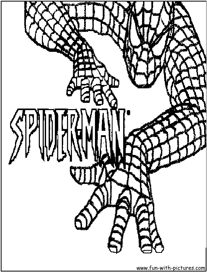 Раскраска: человек-паук (Супер герой) #78829 - Бесплатные раскраски для печати