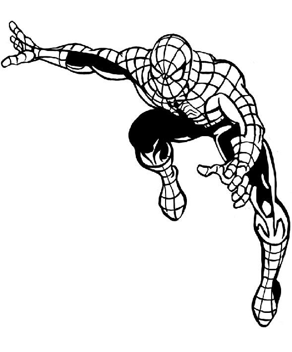 Раскраска: человек-паук (Супер герой) #78920 - Бесплатные раскраски для печати