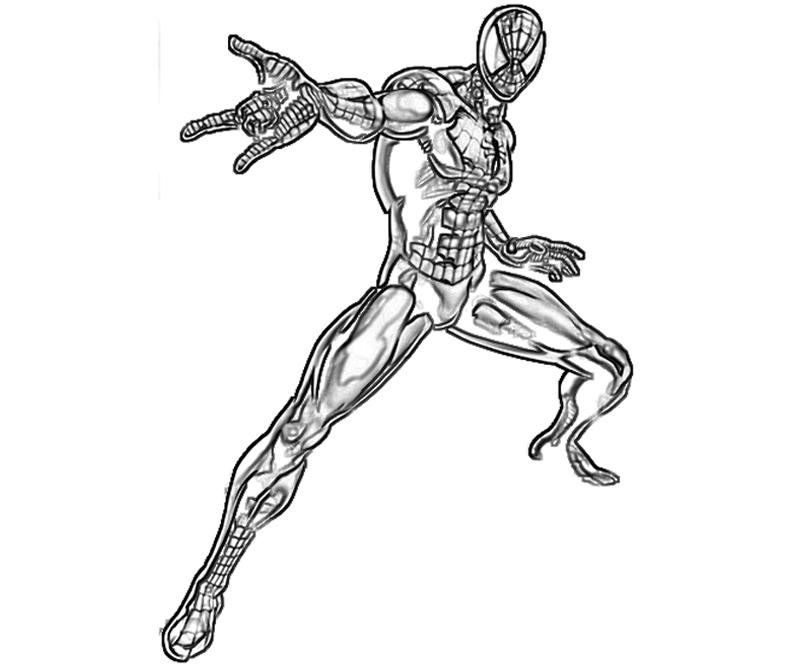 Раскраска: человек-паук (Супер герой) #78927 - Бесплатные раскраски для печати