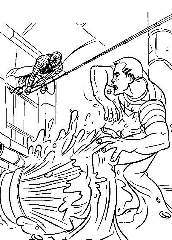 Раскраска: человек-паук (Супер герой) #78962 - Бесплатные раскраски для печати
