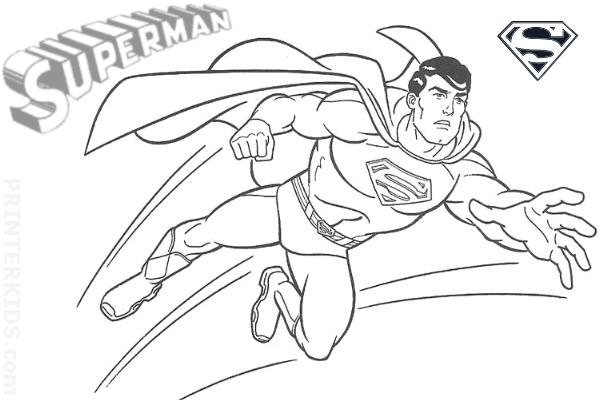 Раскраска: сверхчеловек (Супер герой) #83672 - Бесплатные раскраски для печати