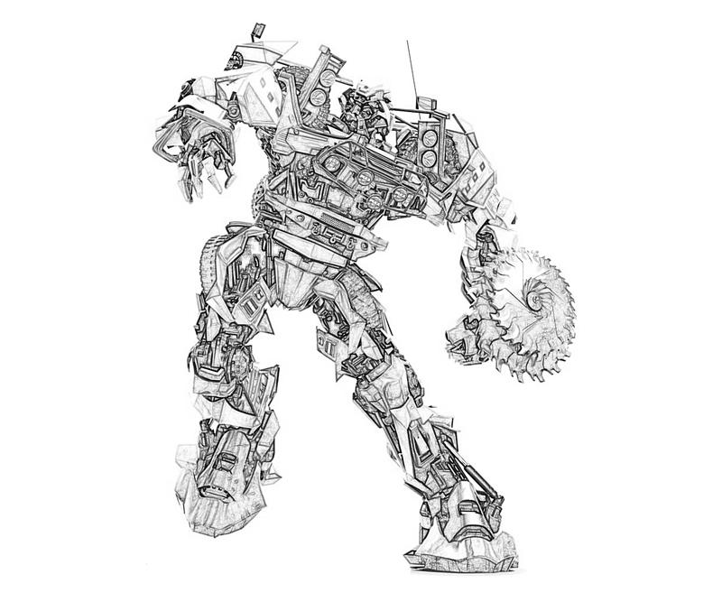 Раскраска: трансформеры (Супер герой) #75196 - Бесплатные раскраски для печати