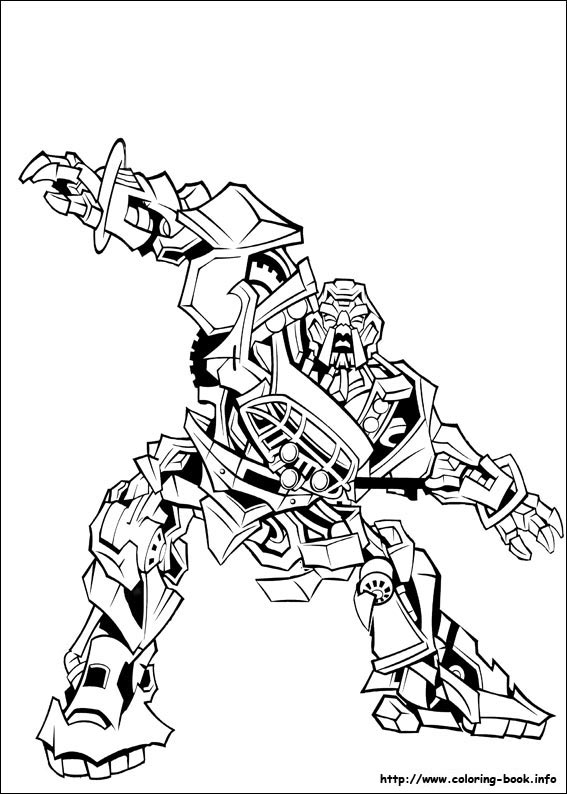 Раскраска: трансформеры (Супер герой) #75286 - Бесплатные раскраски для печати