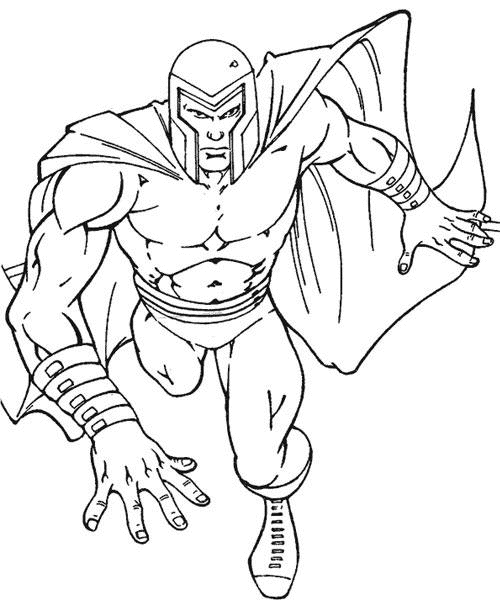 Раскраска: X-Men (Супер герой) #74355 - Бесплатные раскраски для печати