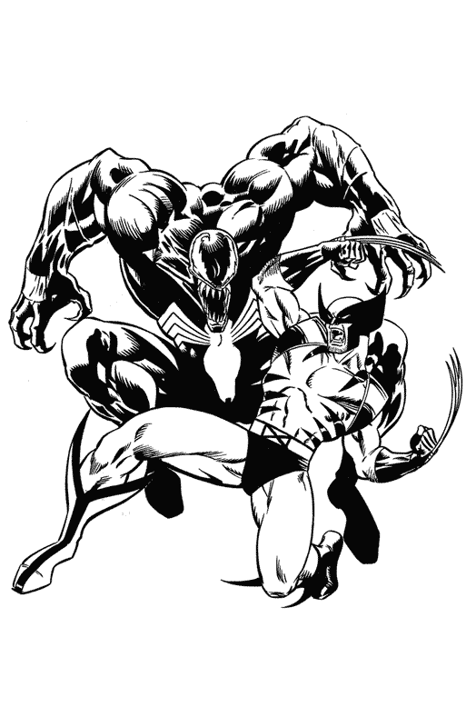 Раскраска: X-Men (Супер герой) #74360 - Бесплатные раскраски для печати