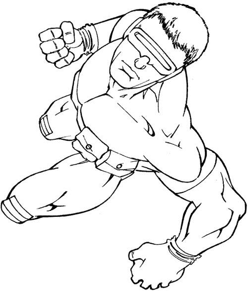 Раскраска: X-Men (Супер герой) #74366 - Бесплатные раскраски для печати