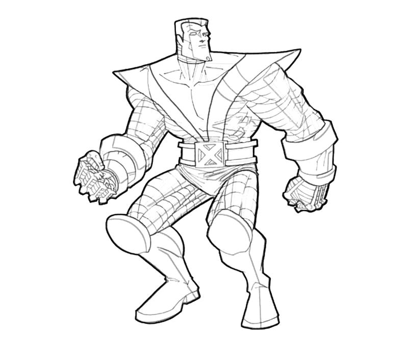 Раскраска: X-Men (Супер герой) #74374 - Бесплатные раскраски для печати