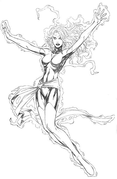 Раскраска: X-Men (Супер герой) #74419 - Бесплатные раскраски для печати