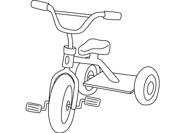 Раскраска: Велосипед / Велосипед (транспорт) #136943 - Бесплатные раскраски для печати