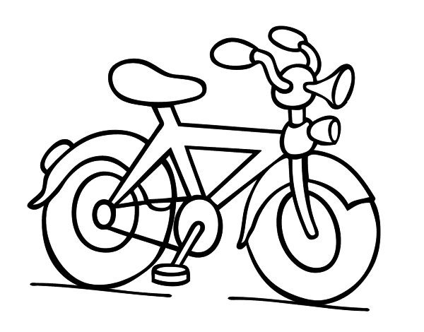 Раскраска: Велосипед / Велосипед (транспорт) #136947 - Бесплатные раскраски для печати