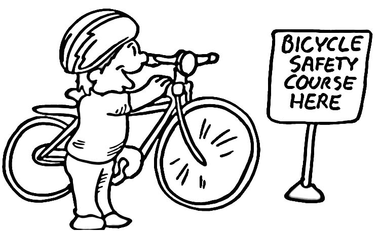 Раскраска: Велосипед / Велосипед (транспорт) #137008 - Бесплатные раскраски для печати