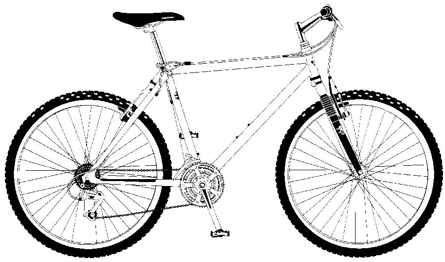 Раскраска: Велосипед / Велосипед (транспорт) #137108 - Бесплатные раскраски для печати