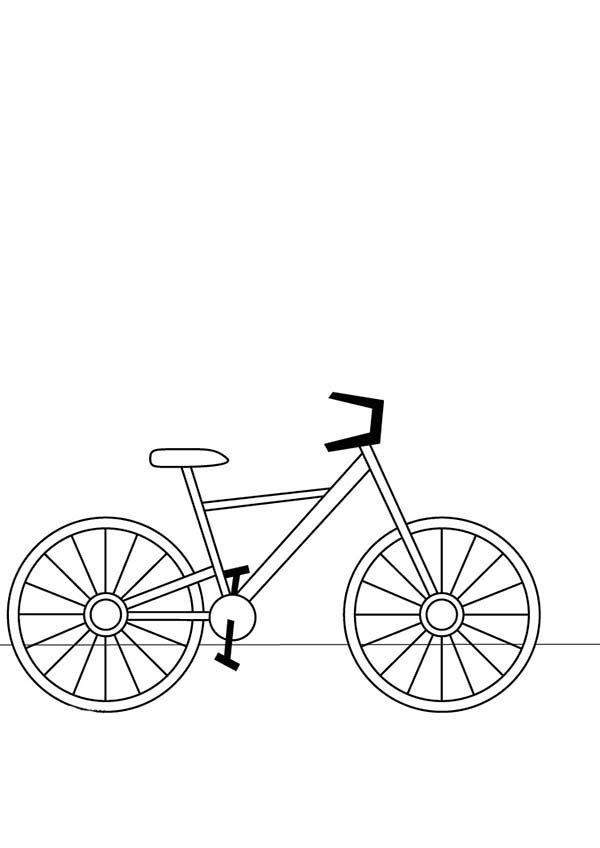 Нарисовать велосипед пошагово - 85 фото