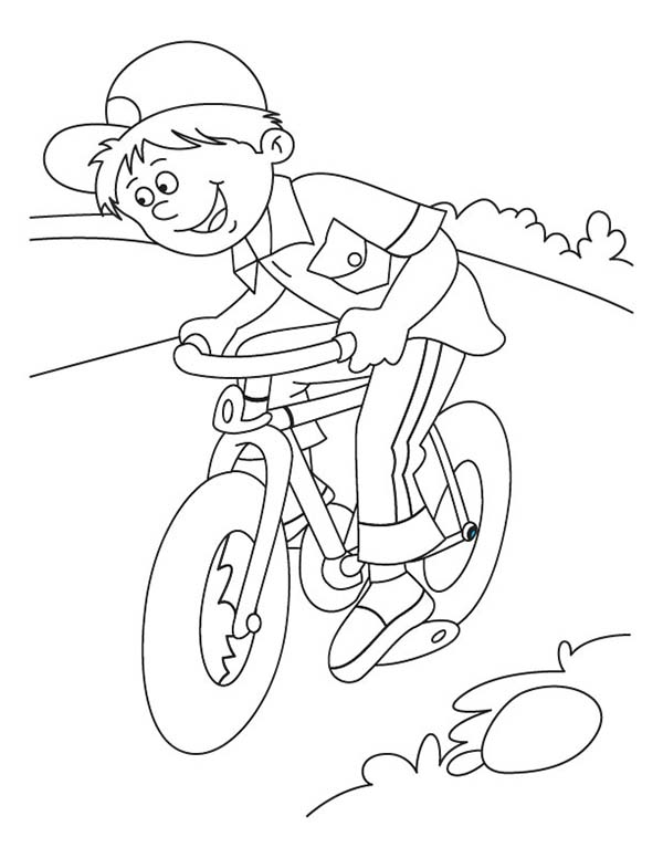 Раскраска: Велосипед / Велосипед (транспорт) #137160 - Бесплатные раскраски для печати