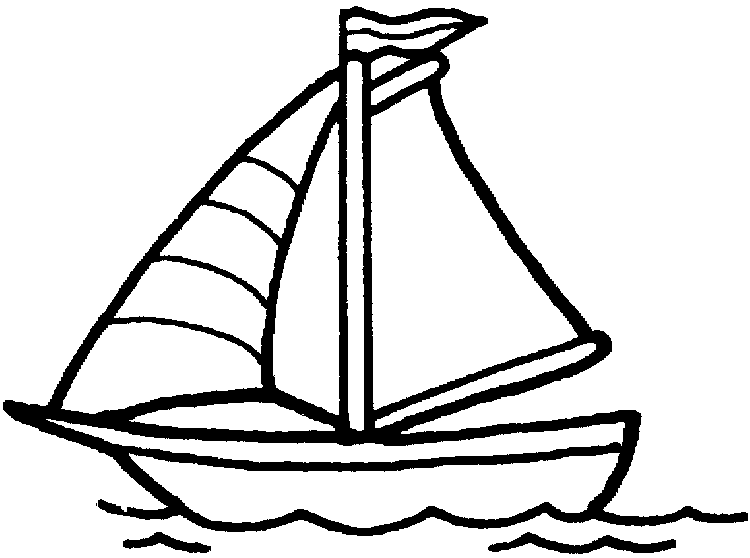 Раскраска: Лодка / Корабль (транспорт) #137445 - Бесплатные раскраски для печати