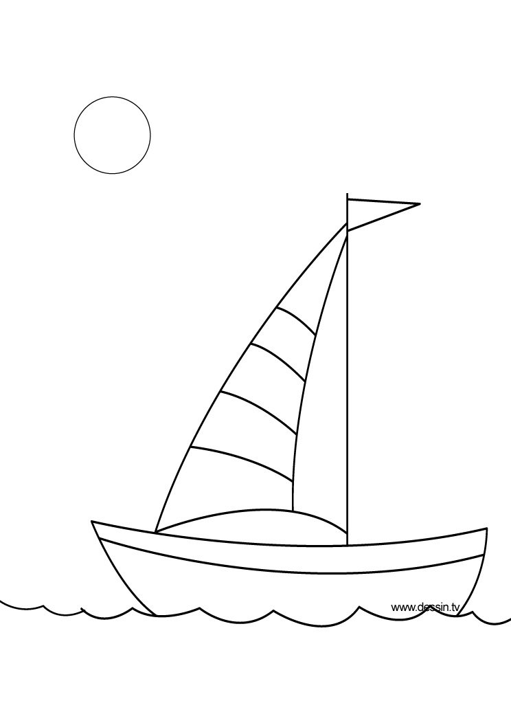 Раскраска: Лодка / Корабль (транспорт) #137447 - Бесплатные раскраски для печати