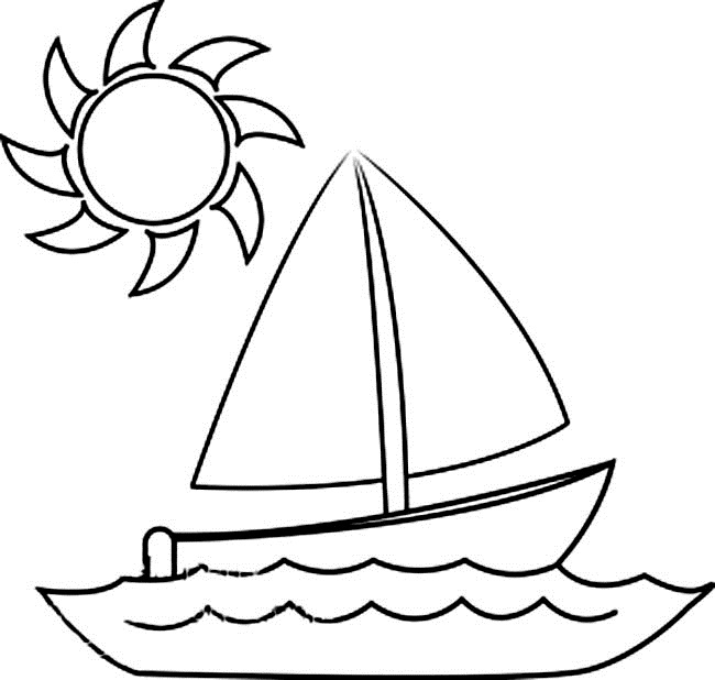 Раскраска: Лодка / Корабль (транспорт) #137456 - Бесплатные раскраски для печати