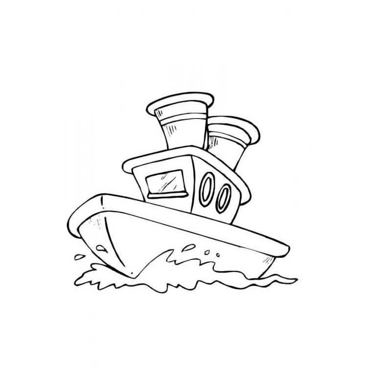 Раскраска: Лодка / Корабль (транспорт) #137489 - Бесплатные раскраски для печати