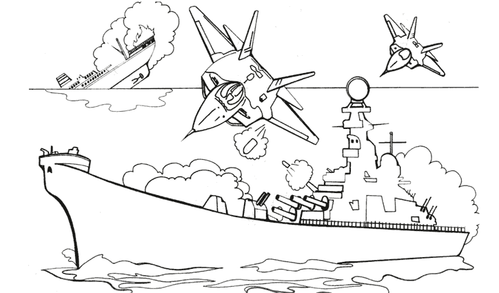 Раскраска: Лодка / Корабль (транспорт) #137492 - Бесплатные раскраски для печати