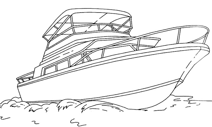 Раскраска: Лодка / Корабль (транспорт) #137510 - Бесплатные раскраски для печати