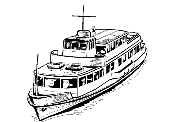 Раскраска: Лодка / Корабль (транспорт) #137519 - Бесплатные раскраски для печати