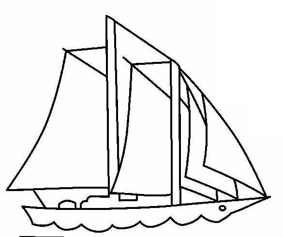 Раскраска: Лодка / Корабль (транспорт) #137522 - Бесплатные раскраски для печати
