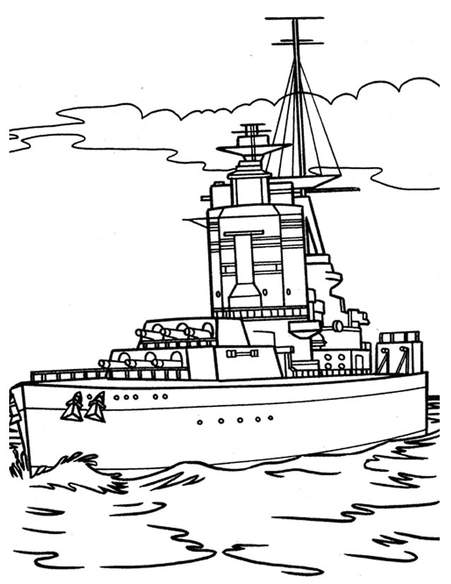 Раскраска: Лодка / Корабль (транспорт) #137539 - Бесплатные раскраски для печати