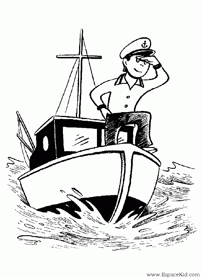 Раскраска: Лодка / Корабль (транспорт) #137552 - Бесплатные раскраски для печати