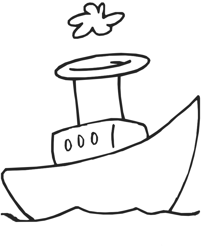 Раскраска: Лодка / Корабль (транспорт) #137567 - Бесплатные раскраски для печати