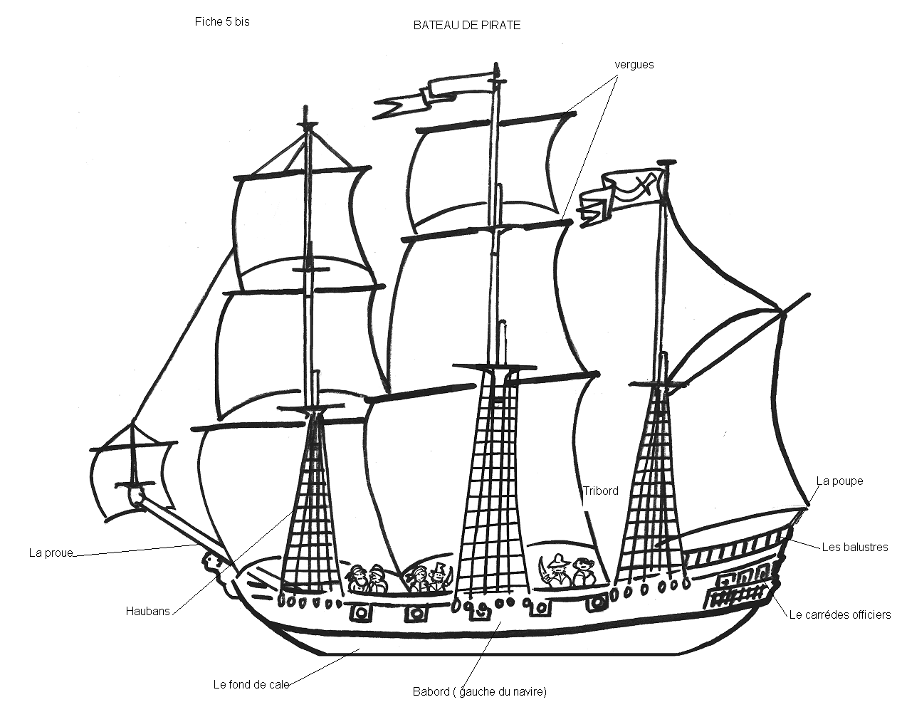 Раскраска: Лодка / Корабль (транспорт) #137573 - Бесплатные раскраски для печати