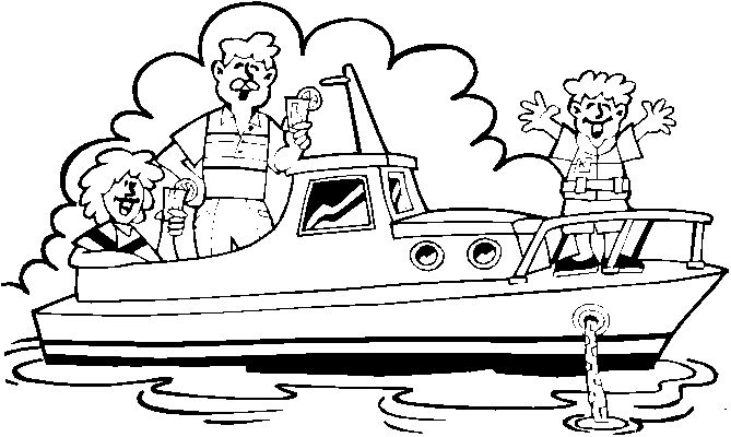Раскраска: Лодка / Корабль (транспорт) #137589 - Бесплатные раскраски для печати