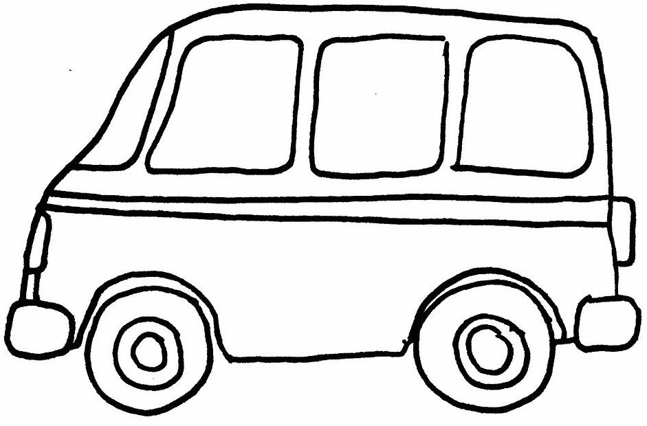 Раскраска: Автобус / Тренер (транспорт) #135310 - Бесплатные раскраски для печати
