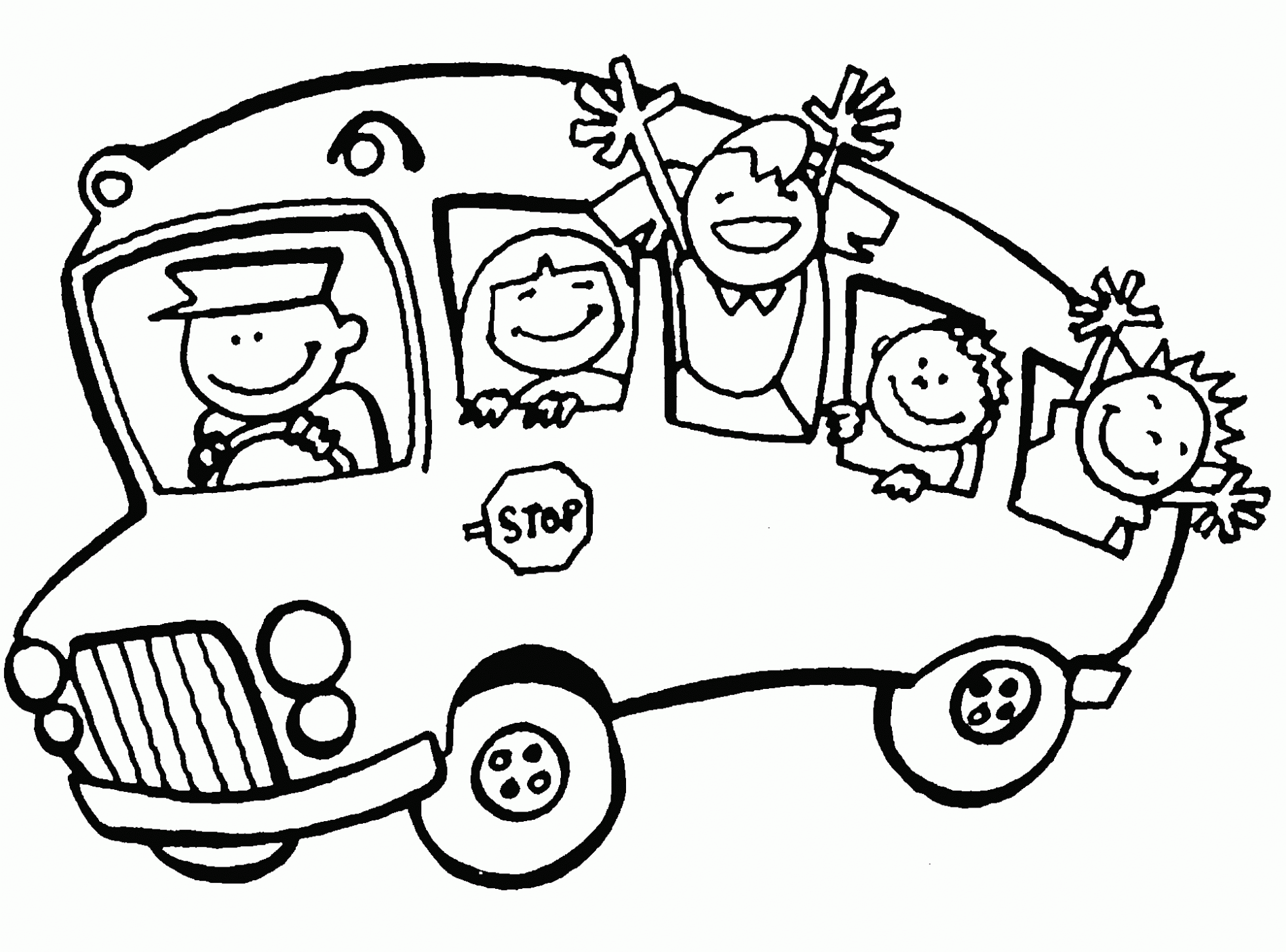 Раскраска: Автобус / Тренер (транспорт) #135317 - Бесплатные раскраски для печати