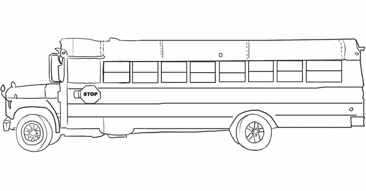Раскраска: Автобус / Тренер (транспорт) #135320 - Бесплатные раскраски для печати