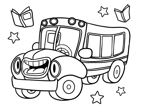 Раскраска: Автобус / Тренер (транспорт) #135326 - Бесплатные раскраски для печати