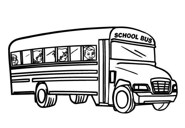 Раскраска: Автобус / Тренер (транспорт) #135339 - Бесплатные раскраски для печати
