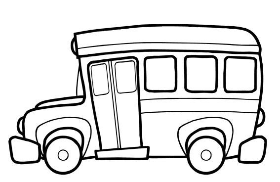 Раскраска: Автобус / Тренер (транспорт) #135353 - Бесплатные раскраски для печати