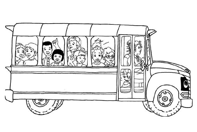 Раскраска: Автобус / Тренер (транспорт) #135385 - Бесплатные раскраски для печати