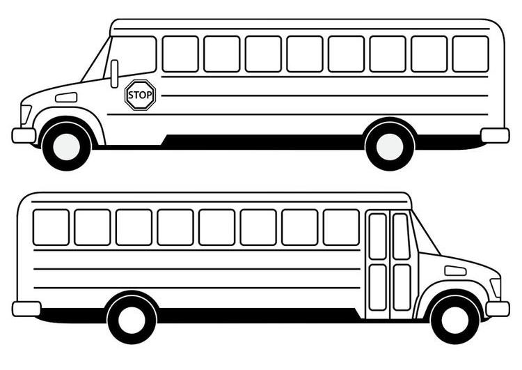 Раскраска: Автобус / Тренер (транспорт) #135423 - Бесплатные раскраски для печати