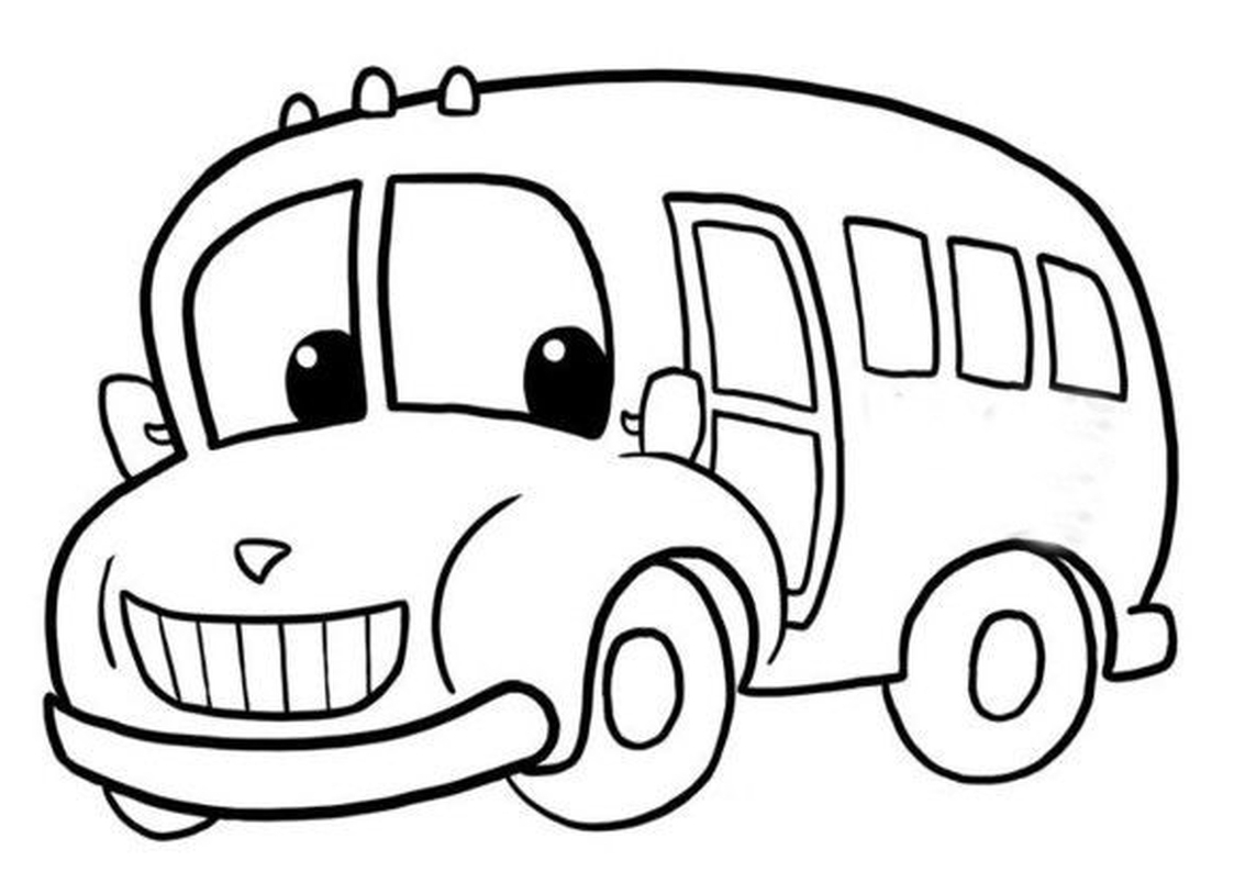 Раскраска: Автобус / Тренер (транспорт) #135444 - Бесплатные раскраски для печати