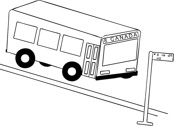 Раскраска: Автобус / Тренер (транспорт) #135447 - Бесплатные раскраски для печати