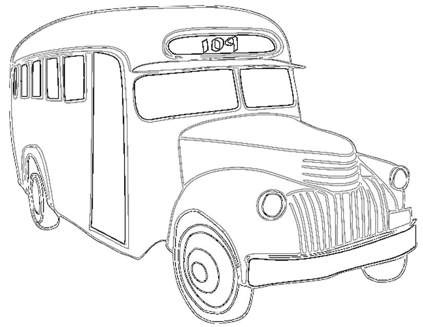 Раскраска: Автобус / Тренер (транспорт) #135460 - Бесплатные раскраски для печати