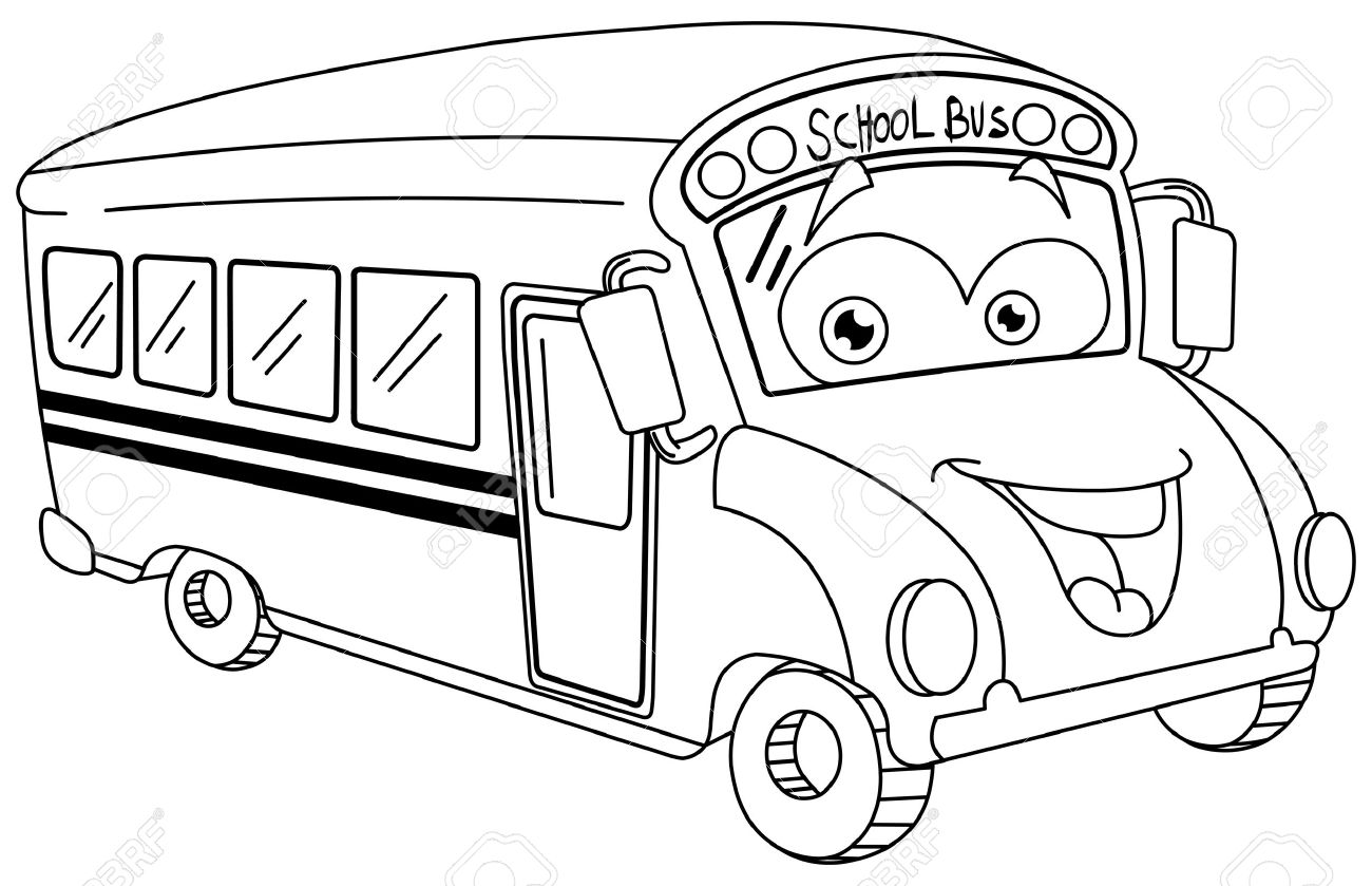 Раскраска: Автобус / Тренер (транспорт) #135499 - Бесплатные раскраски для печати