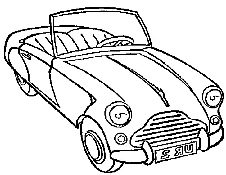 Раскраска: Автомобиль / Автомобиль (транспорт) #146482 - Бесплатные раскраски для печати