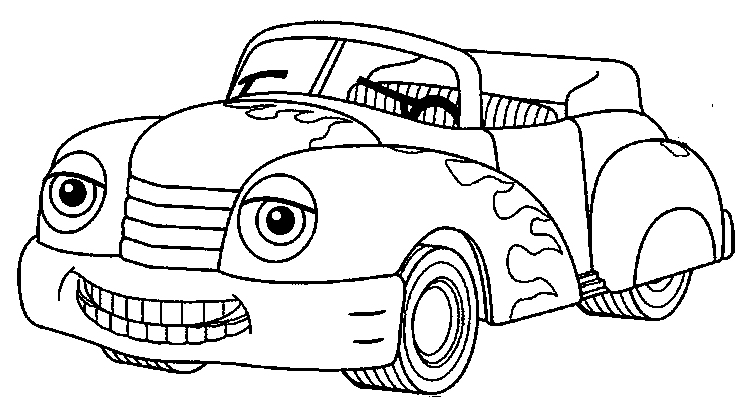 Раскраска: Автомобиль / Автомобиль (транспорт) #146500 - Бесплатные раскраски для печати
