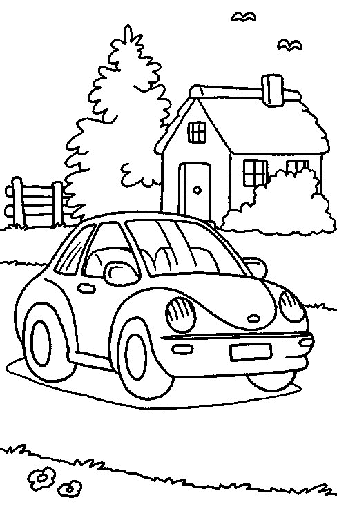 Раскраска: Автомобиль / Автомобиль (транспорт) #146514 - Бесплатные раскраски для печати