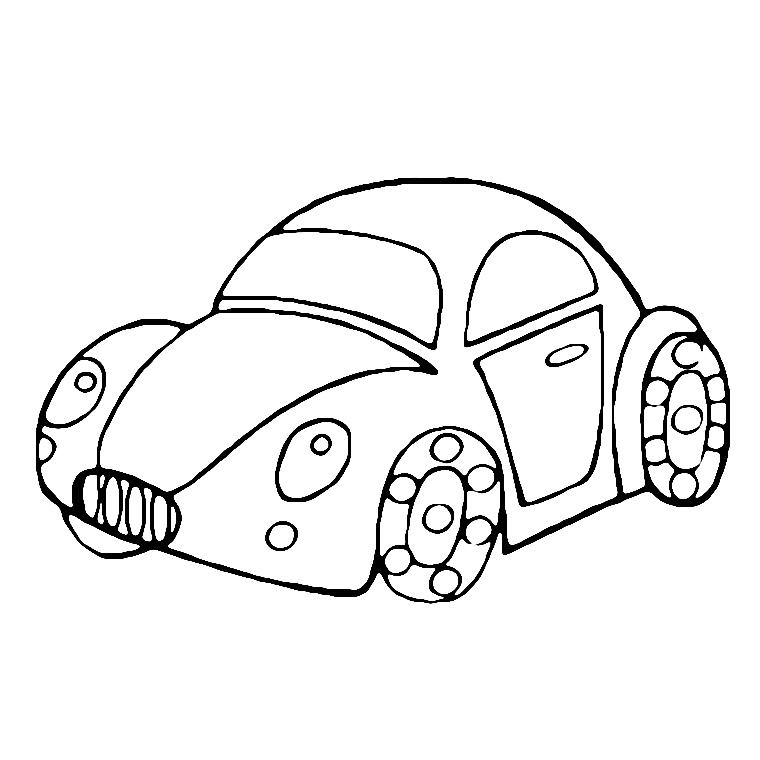 Раскраска: Автомобиль / Автомобиль (транспорт) #146560 - Бесплатные раскраски для печати