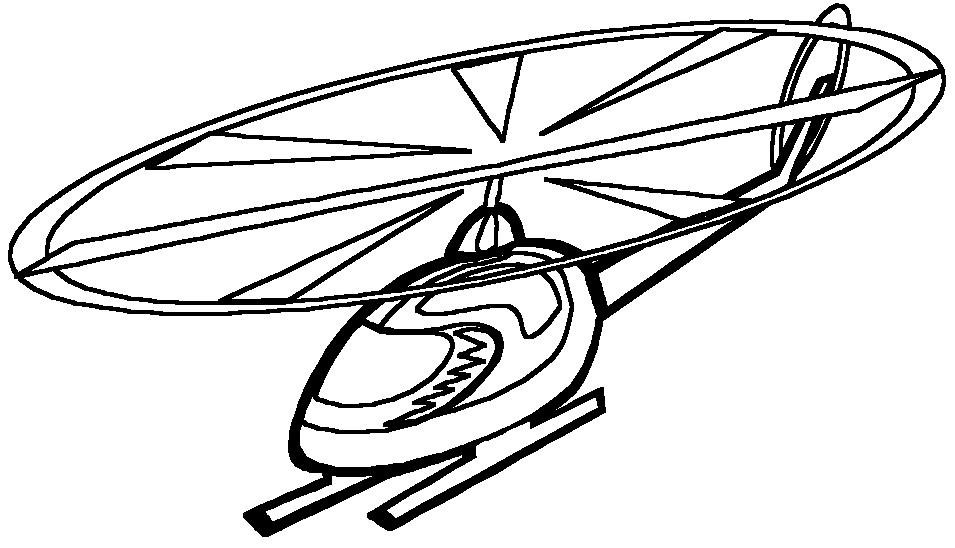 Раскраска: вертолет (транспорт) #136039 - Бесплатные раскраски для печати
